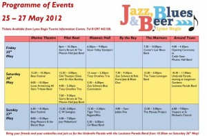 Lyme Regis Jazz Festival 2012